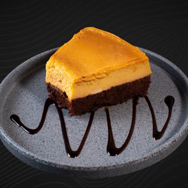 Chocoflan Rebanada