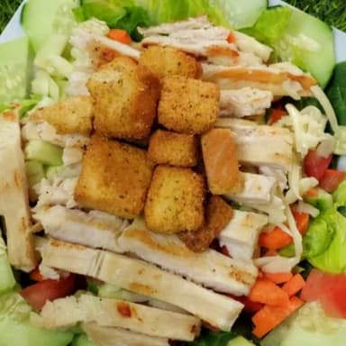 Ensalada Verde con Pechuga a la Plancha