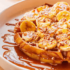 Waffle banana inspire