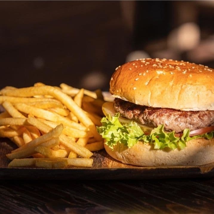 Combo-Hamburguesa con Papas