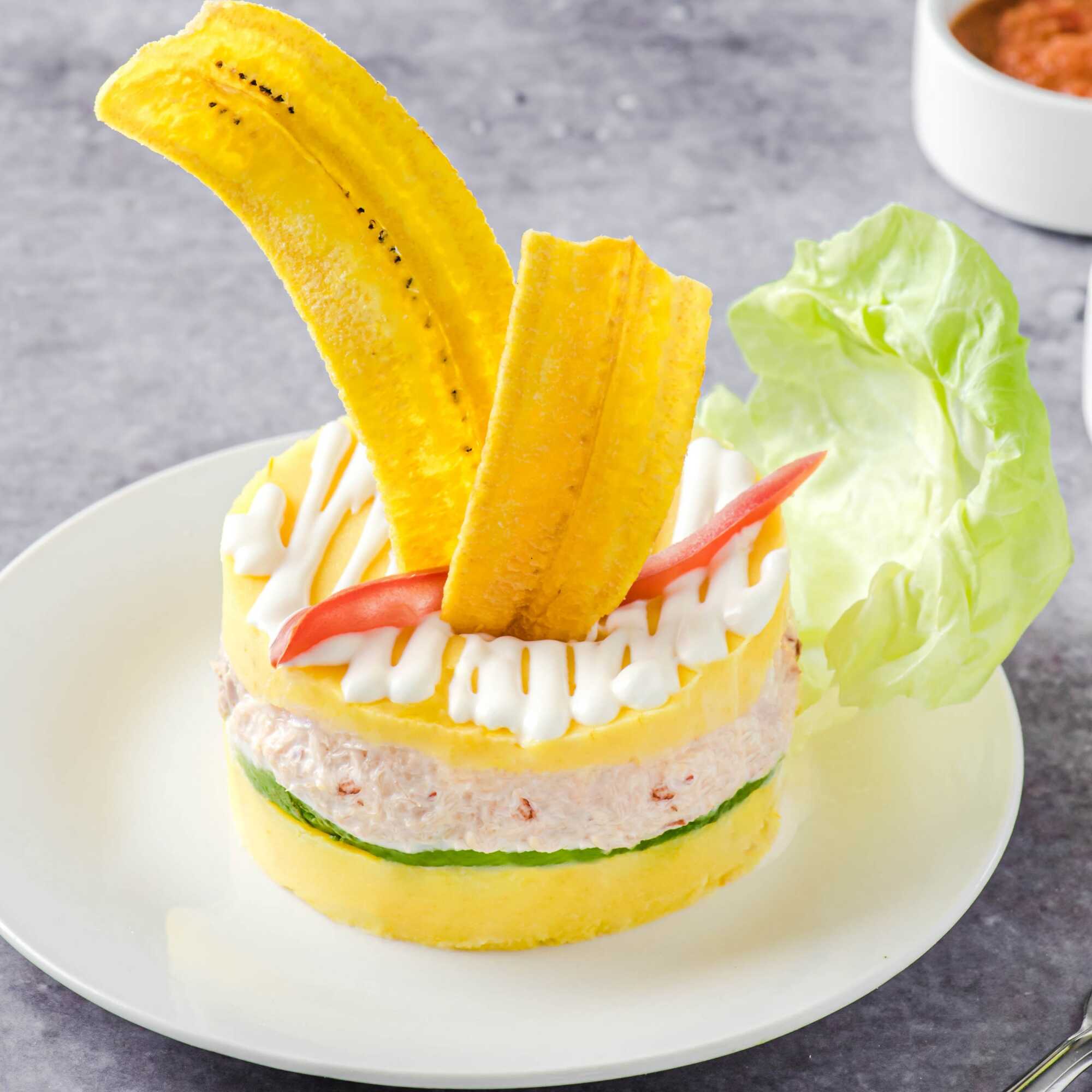 Causa de Pulpa de Cangrejo