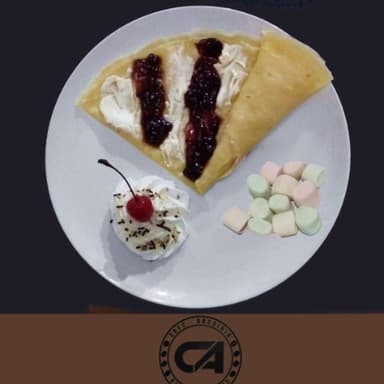 Crepa con Mermelada de Zarzamora