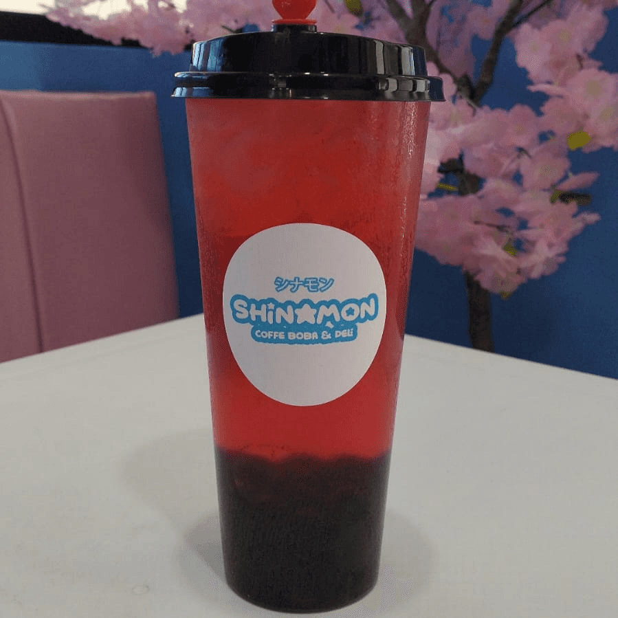 Boba Fruit Tea Fresa