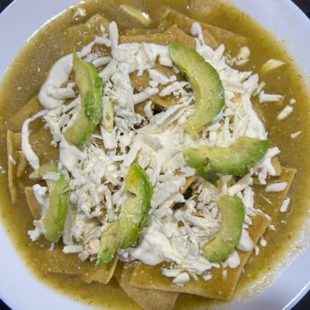 Chilaquiles Verdes Sencillos