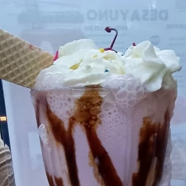Malteada de Fresa