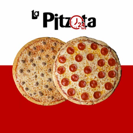 Promo 2 Pizzas Grandes.