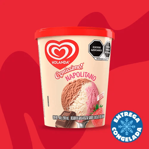 Helado Napolitano