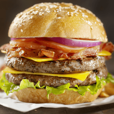 Burger Doble con Tocino