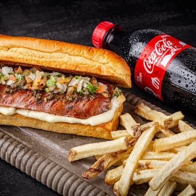 Jack´s + Papas + Coca-Cola 250ml