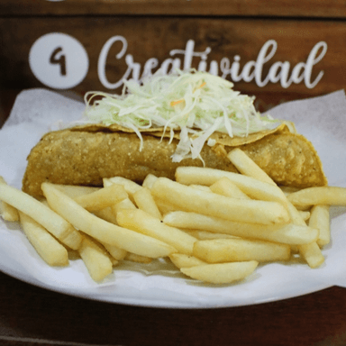 Taco Regular con Papas