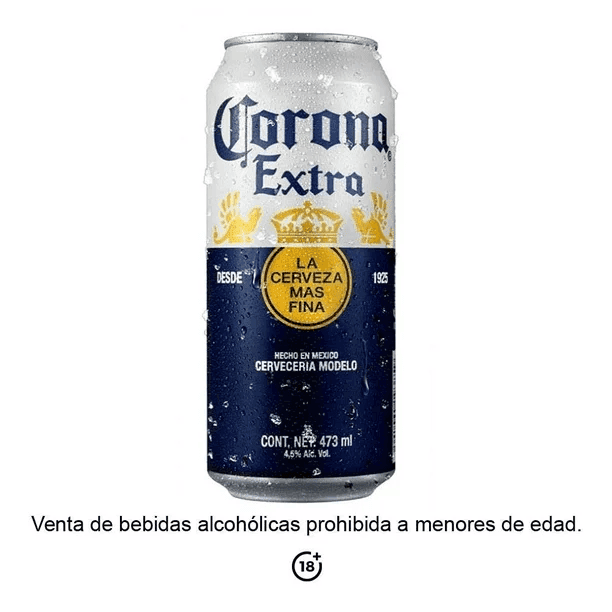 Cerveza Corona Latón 473 ml