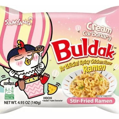 ramen buldak carbonara cream