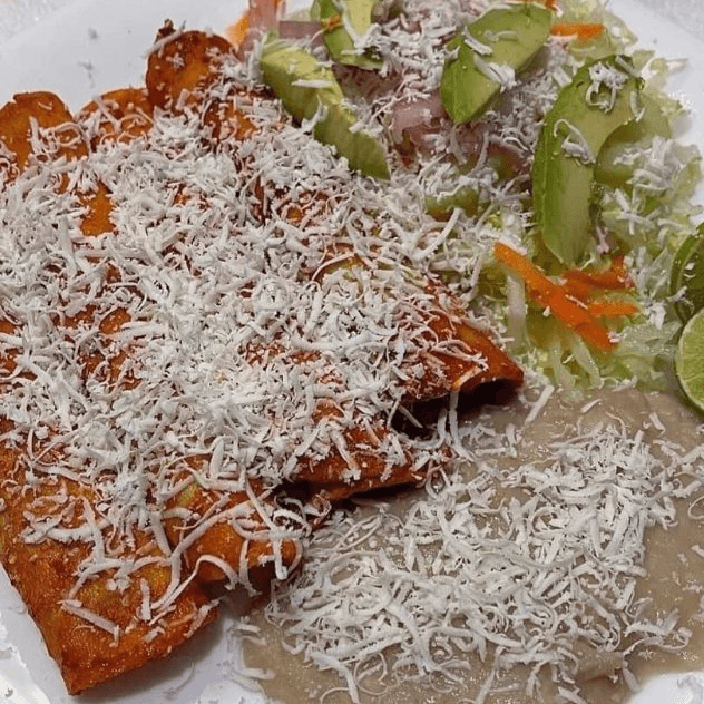 Enchiladas Rojas