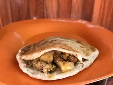 Gordería de Carne con Chile en Harina