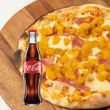Combo Pizza Hawaiana Mas Gaseosa 250ml