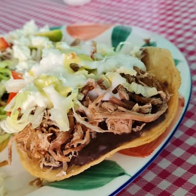 Ricas Tostadas Deliciosas de Desebrada