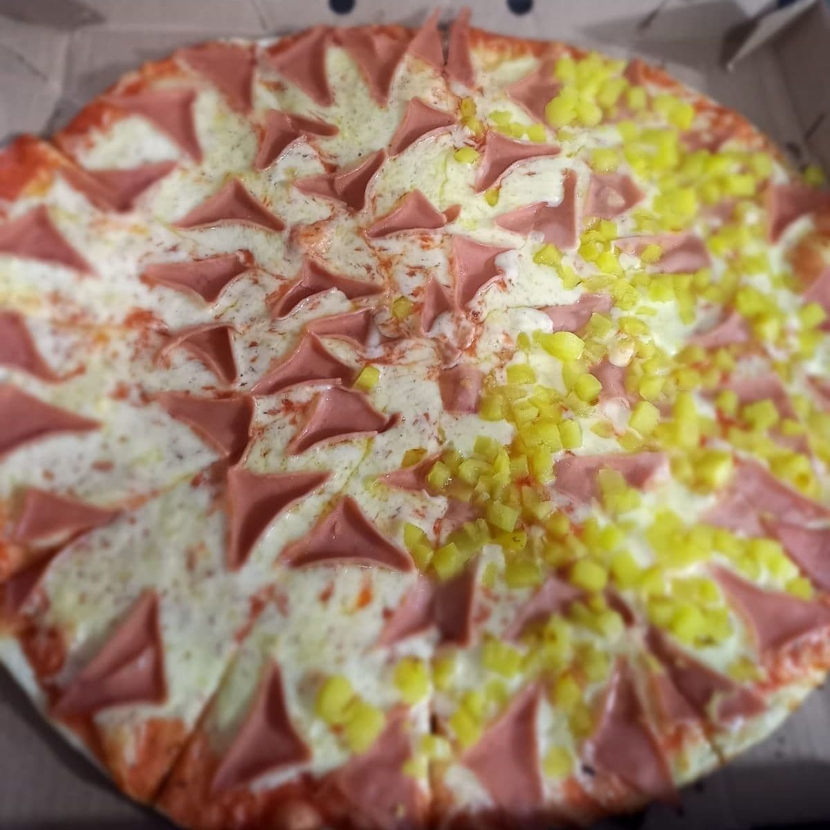 Pizza Personal Salami con Pollo