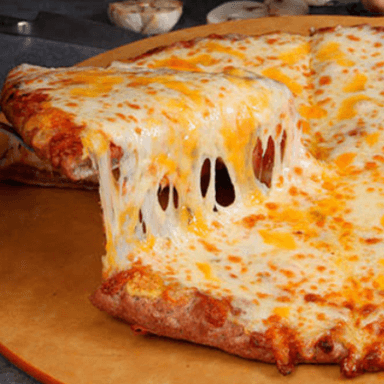 Pizza  de 3 quesos