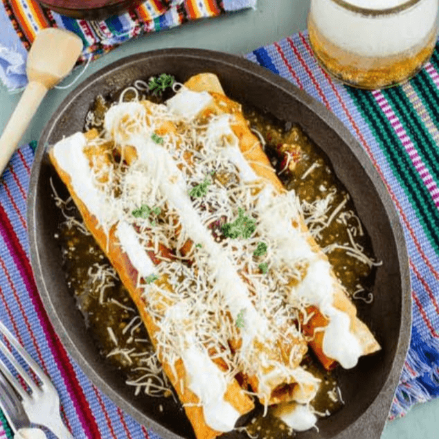 Flautas de Pollo+refresco de 335ml