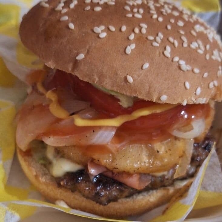 Hamburguesa Hawaiana