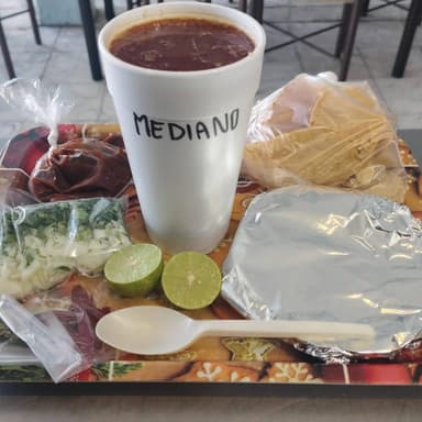 Combo Mediano de Menudo + 1 Cuajadilla + PEPSI