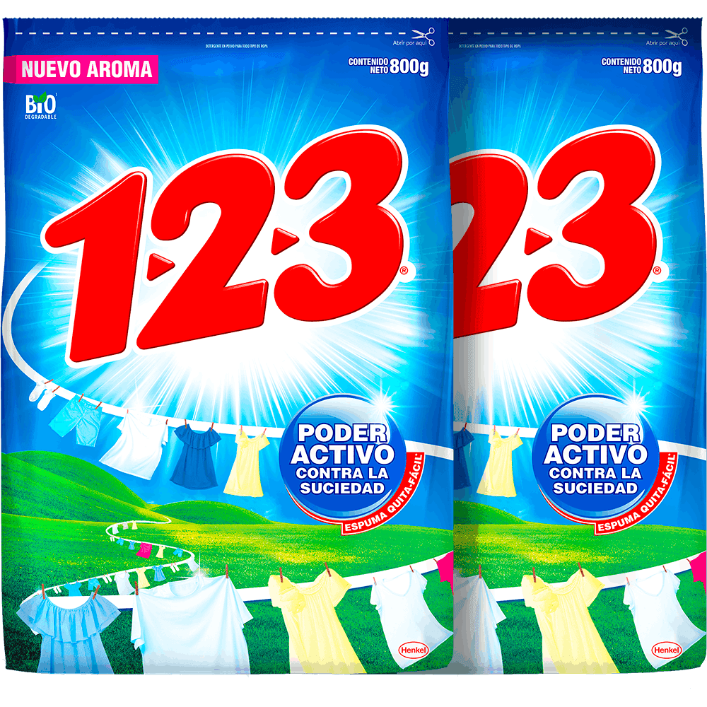 2 123 Fresca Blancura 800gr