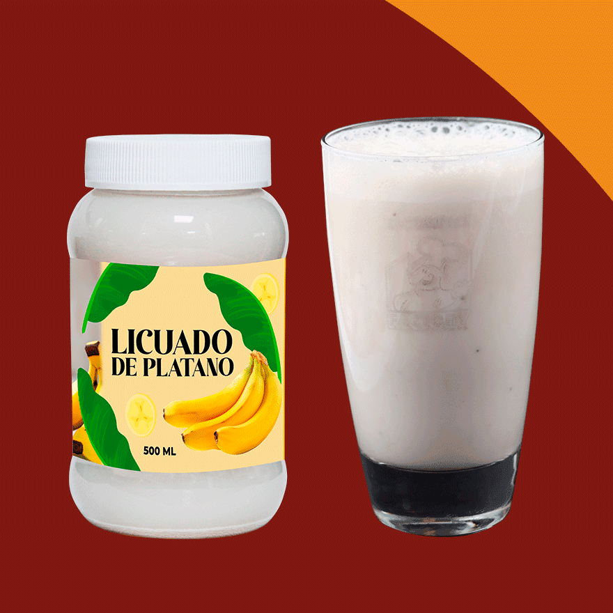 Licuado Platano 500 Ml