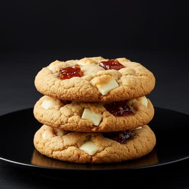Galleta de Chocolate Blanco y Bocadillo