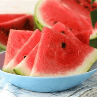 Plato de Sandia con tajin y limon