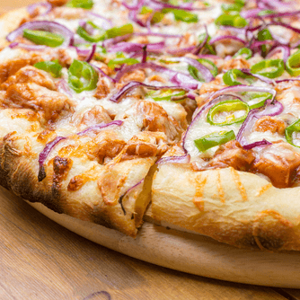 Pizza de Pollo Rostizado