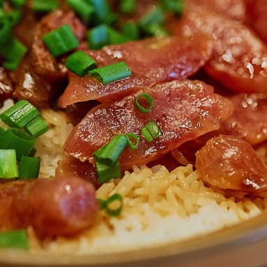 Arroz con Chorizo Chino