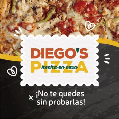 Pizza Combinada Pollo, Maíz Tocineta