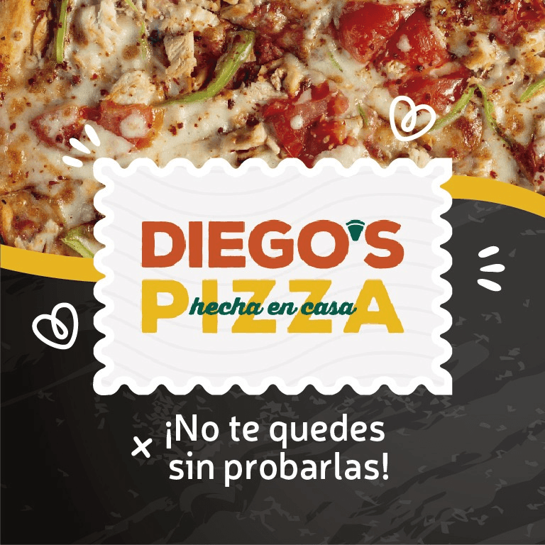 Pizza Combinada Pollo, Maíz Tocineta