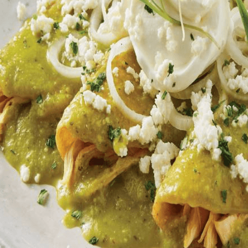 Enchiladas con Pollo
