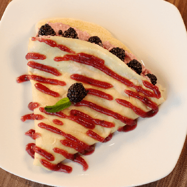 Crepa Zarzamora-Queso