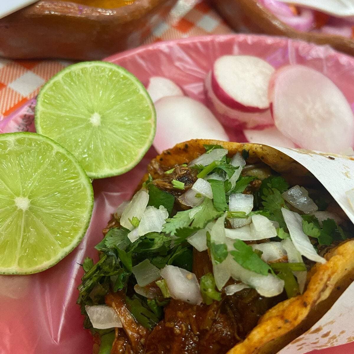 Taco de Barbacoa de Res