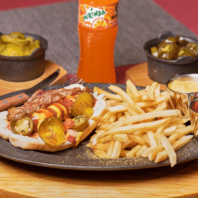 Combo Hot Dog y Refresco Basics