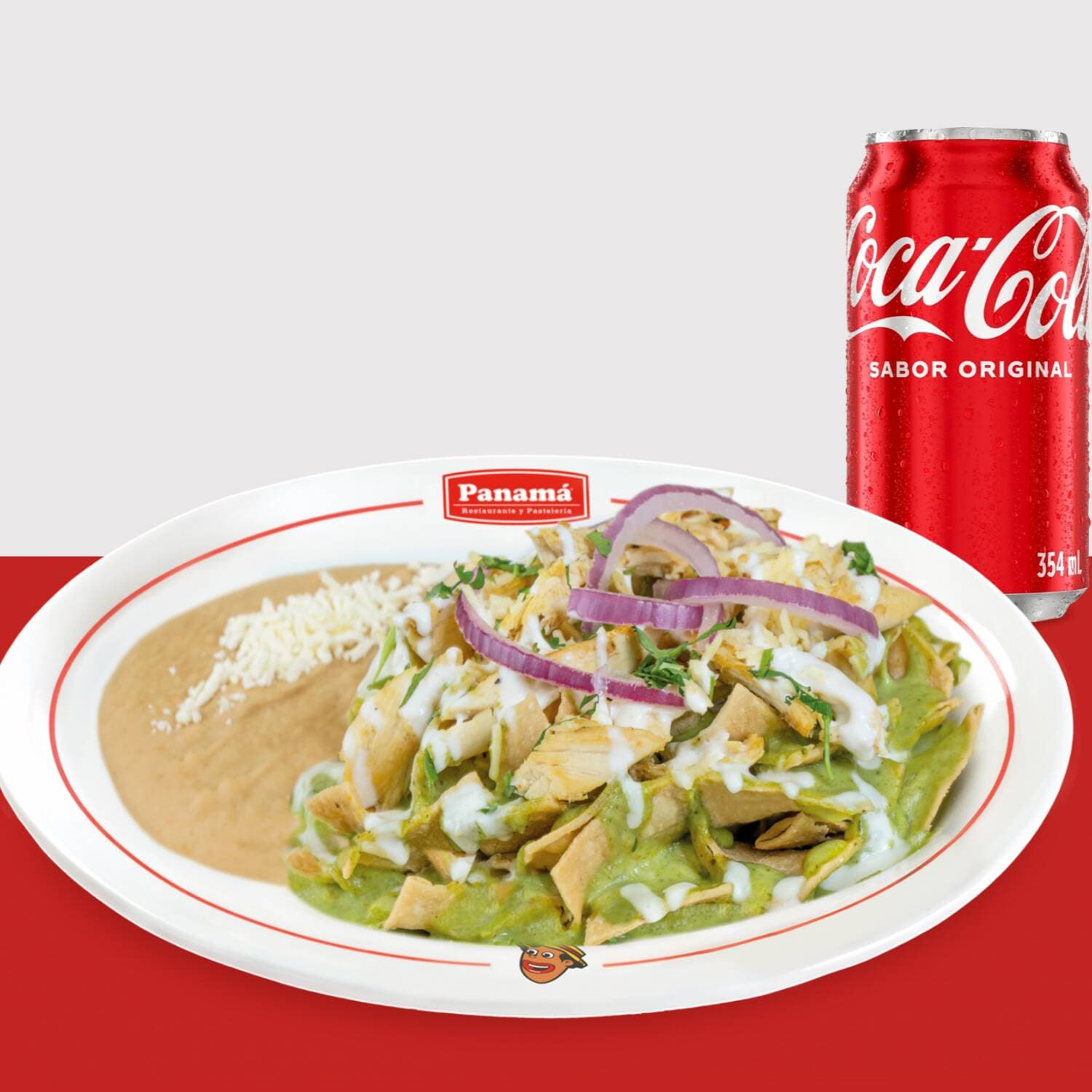 Combo Coca cola - Chilaquiles