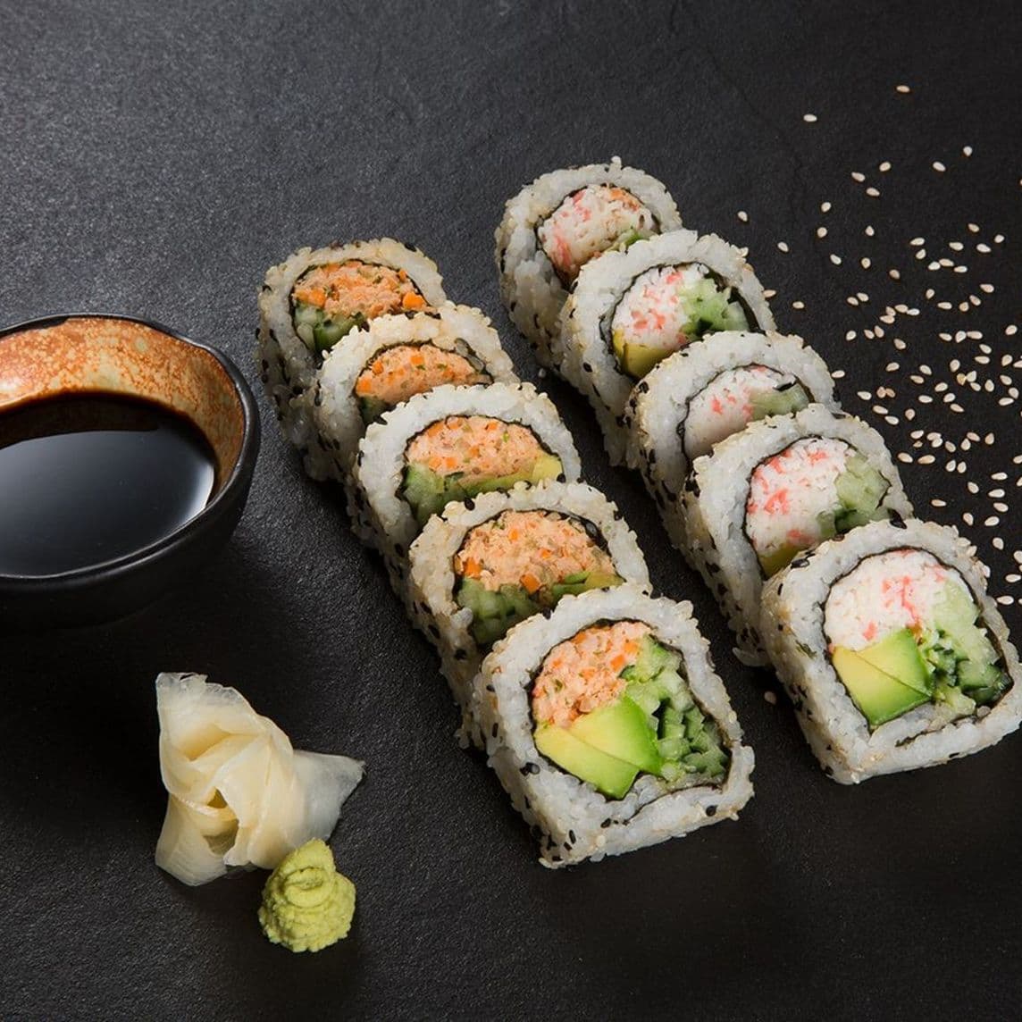 SUSHI BOX 10 PZAS