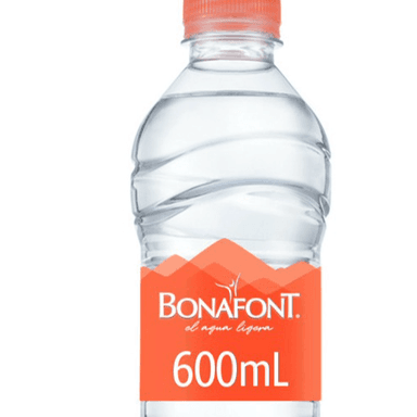 AGUA EMBOTELLADA 600 ML.