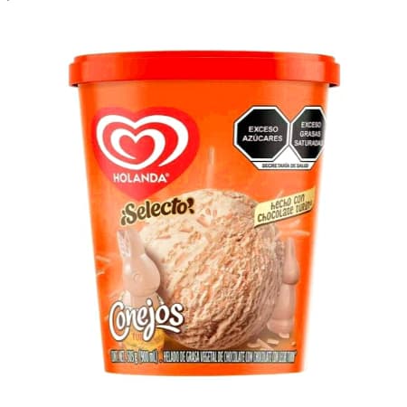 Helado Conejo Turin 900ml.