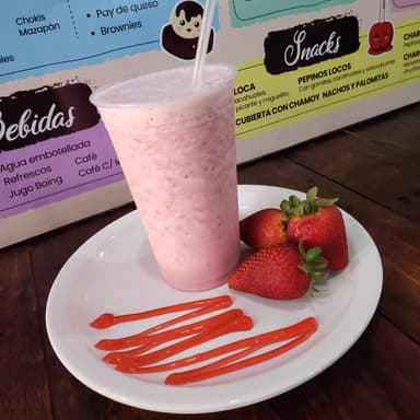 LICUADO DE FRESA