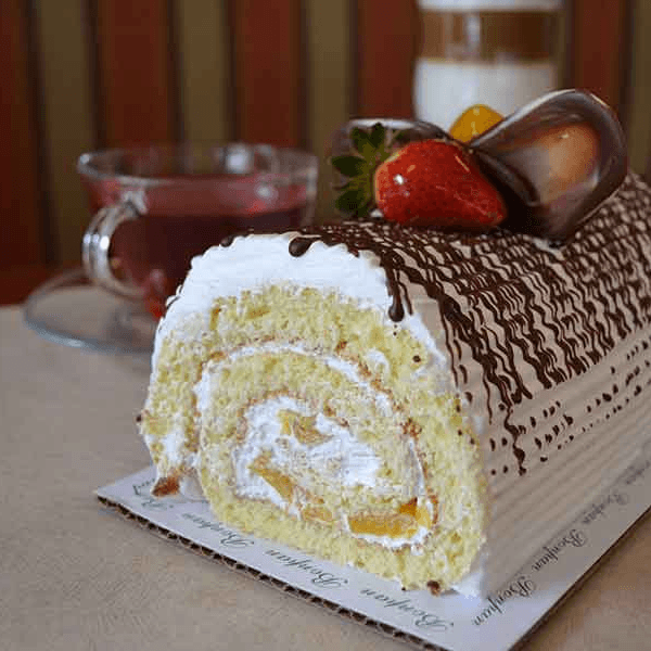 Torta de Pionono Chantilly Porción