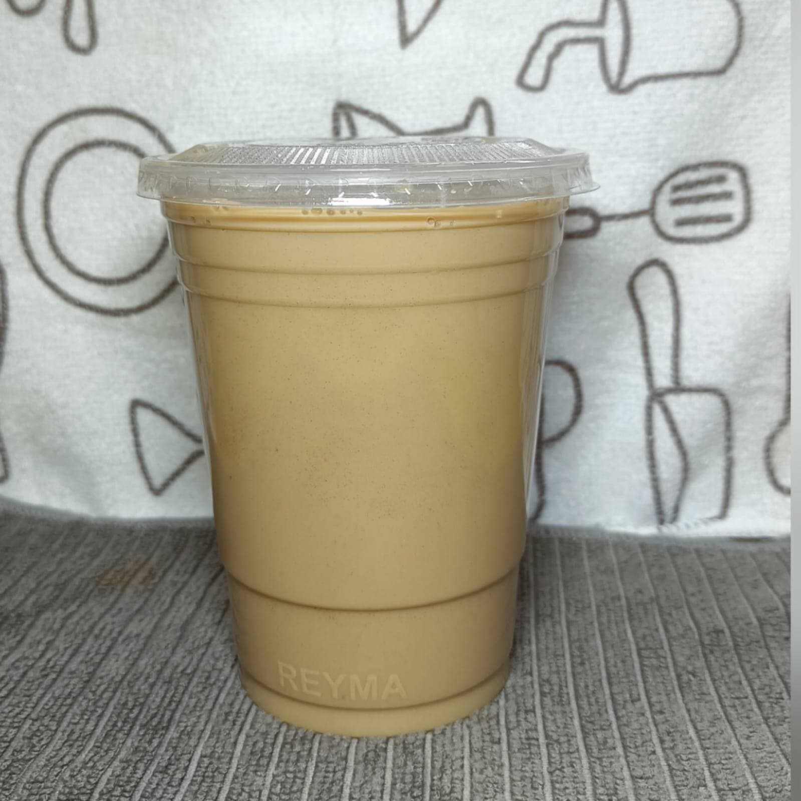 Café Americano Caliente con Leche 16 Oz