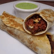 Burro de Pierna Enchilada Tortilla Grande