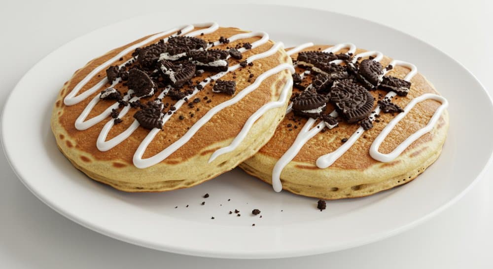 Pancakes de Oreo