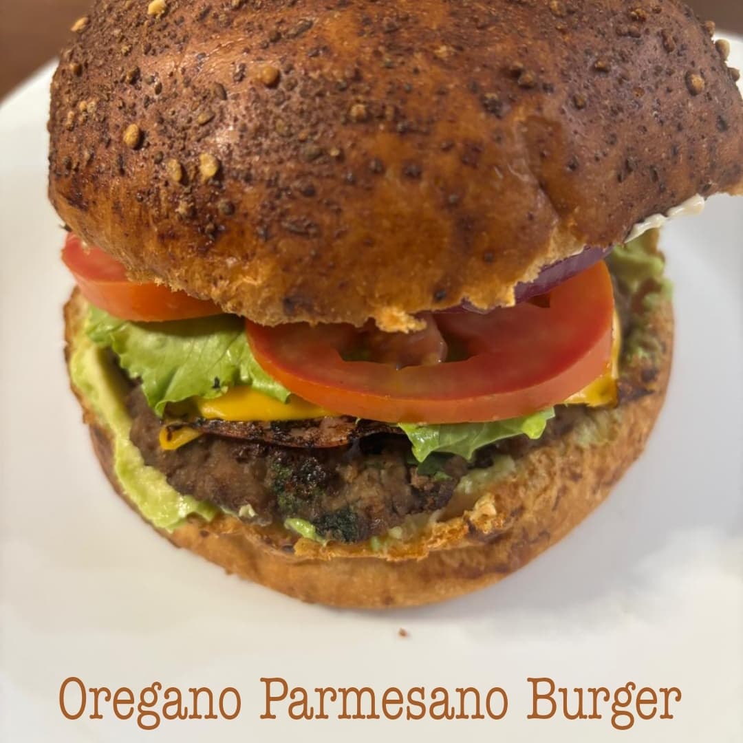Burger Oregano parmesano