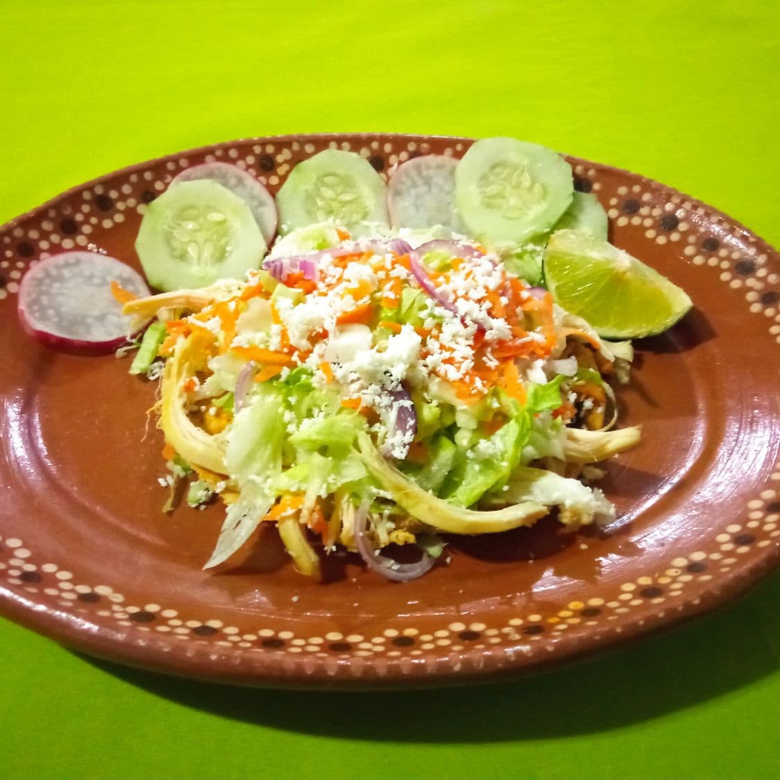 Tostada Pollo