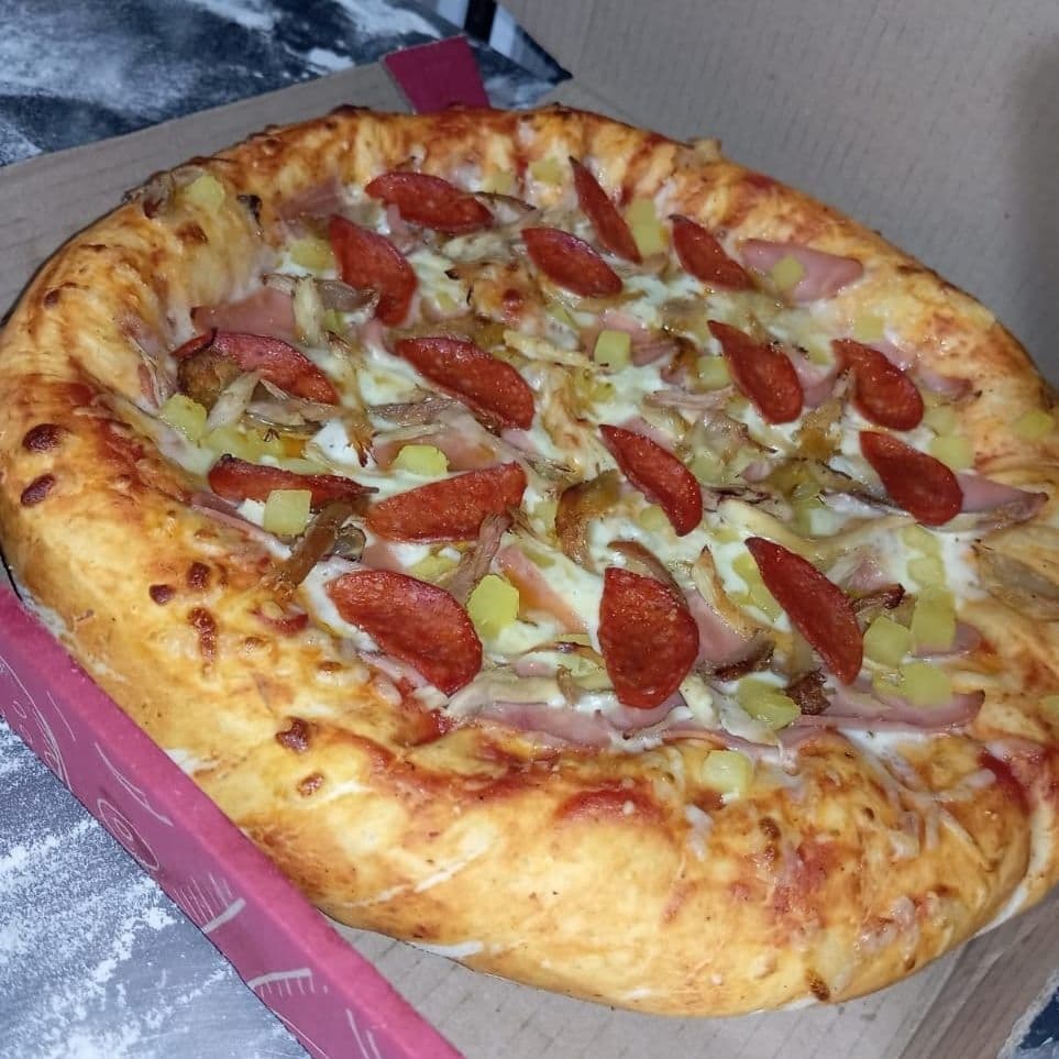 Pizza Xlarge Pollo con Champiñon