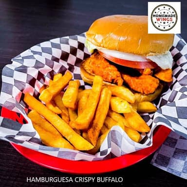 Hamburguesa Boneless con Salsa